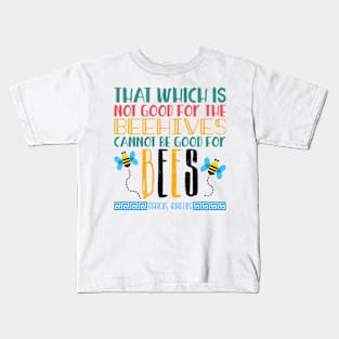 Marcus Aurelius Bess quote Kids T-Shirt